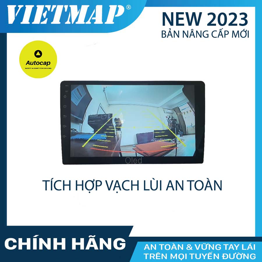 Camera lùi VIETMAP 3089 cho xe ô tô bản nâng cấp 2023 - Bảo hành 12 tháng