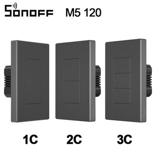 Công tắc SONOFF M5 SwitchMan WiFi nhà thông minh âm tường chuẩn US chữ nhật