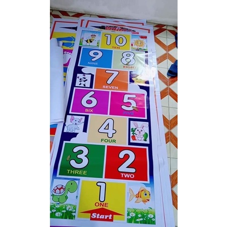 Thảm vận động jumping math