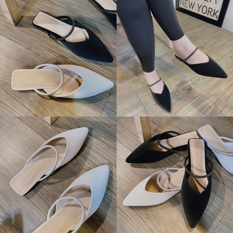 DÉP XỤC XẸP V QUAI NGANG LẤP LÁNH MỀM NHẬP QC XỊN D2168 D2169