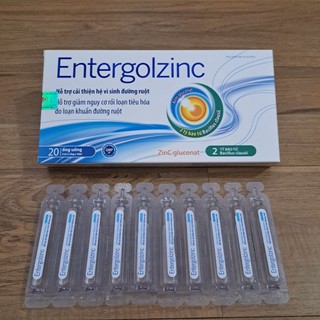 Men ống vi sinh entergolzinc - cân bằng hệ vi sinh đường ruột_ hộp 20 ống