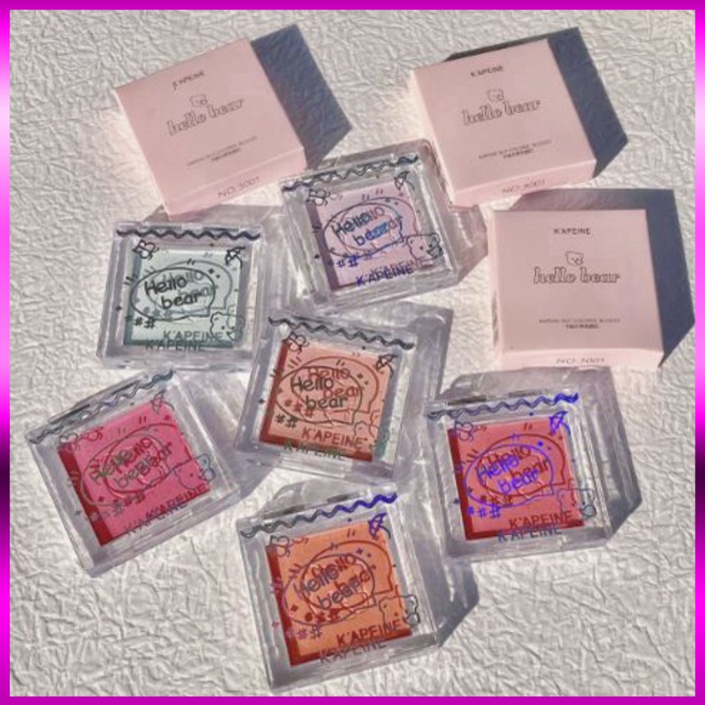 Phấn má đơn sắc, Phấn má hông nội địa Trung tiện ích xinh xắn