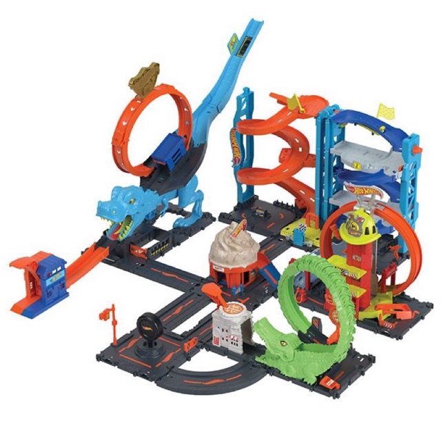 Tháp Đua Biến Hình City Hot Wheels