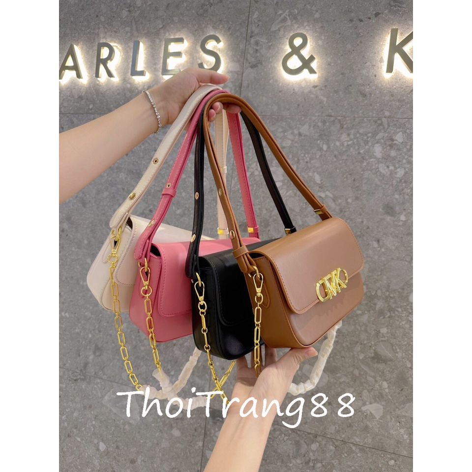 Túi xách M.K kẹp nách dây đôi- Size 22cm -UY TÍN CHẤT LƯỢNG