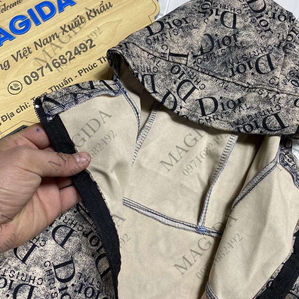 Áo chống nắng nữ dáng dài toàn thân chất UMI màu LOANG siêu đẹp, dày dặn mềm mát co giãn thoải mái | BigBuy360 - bigbuy360.vn