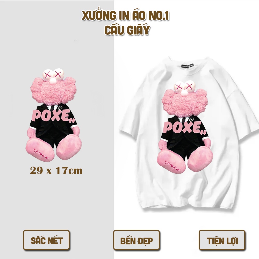 Hình dán nhiệt lên quần áo, sticker dán áo ép nhiệt công nghệ cao in pet sắc nét, ủi trực tiếp lên quần áo 56
