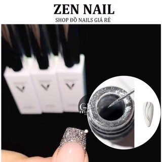  Sơn gel cọ nét Flash  gel vẽ nét  chai 10 ml 