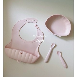 Yếm sò silicon gấp gọn Tgm - Bibi Kids