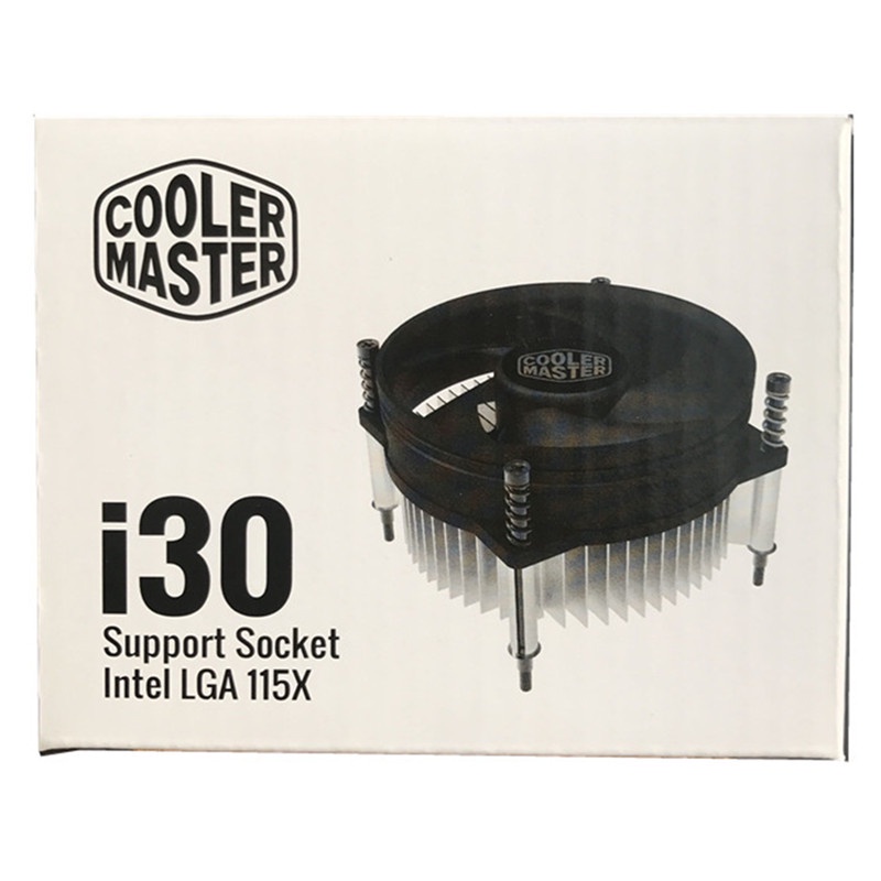 Cooler Master Hộp Làm Mát CPU i30 I50C Siêu Mỏng 92mm Cho Intel LGA 1156 / 1155 / 1151 / 1150 /1200