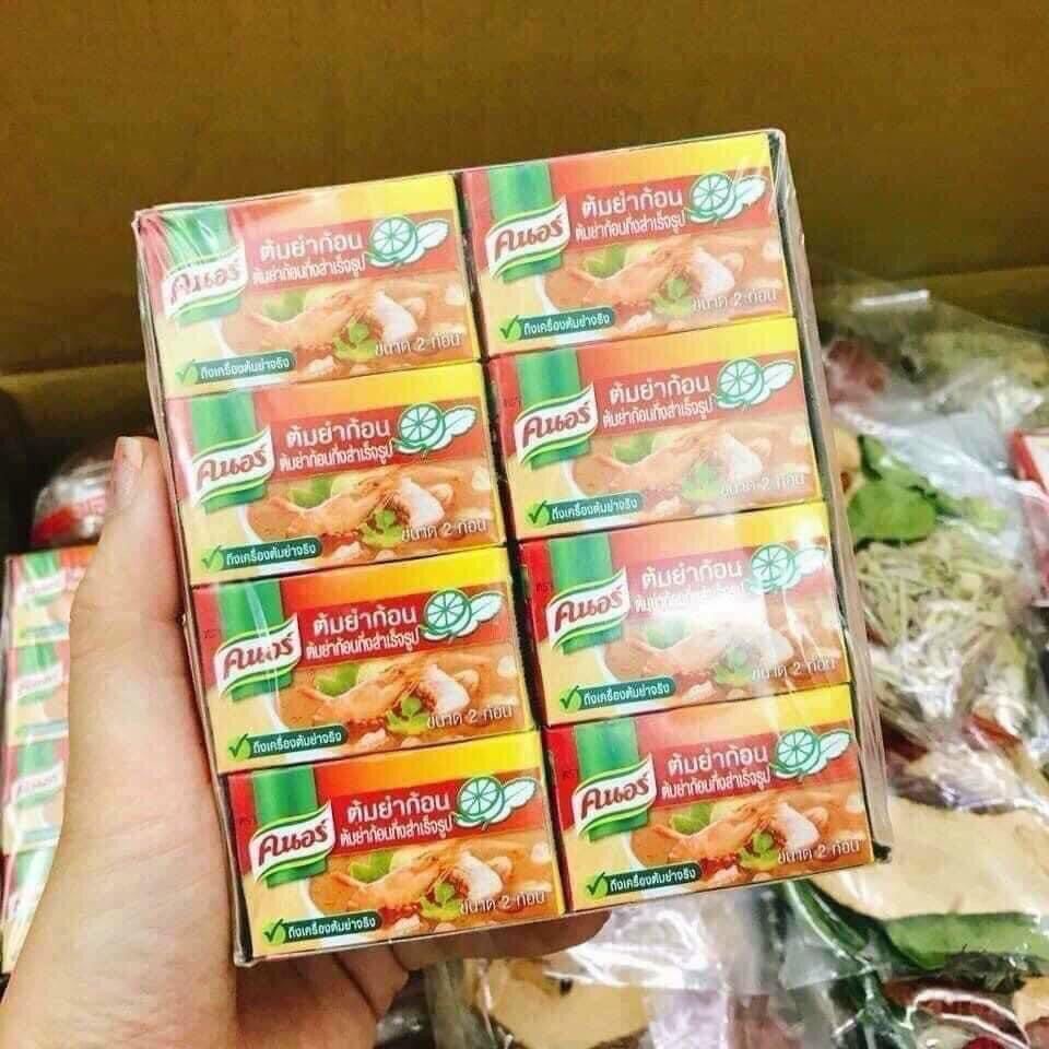 Viên cốt lẩu Tomyum Knorr chua cay Thái Lan