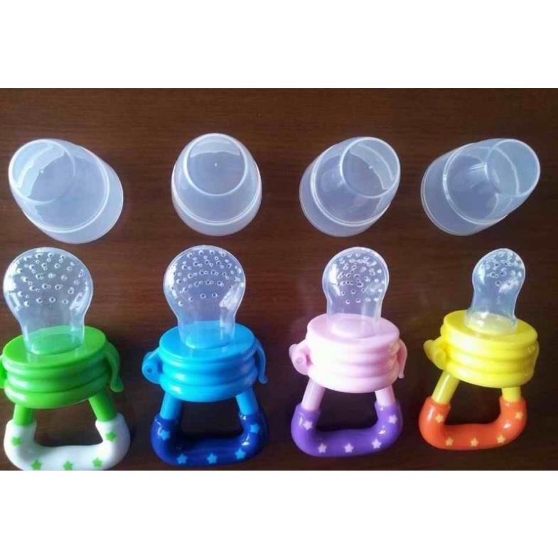 Túi nhai ăn dặm chống hóc cho bé bằng Silicone cao cấp