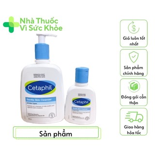 ✅[Chính hãng] Sữa rửa mặt CETAPHIL làm sạch dịu nhẹ không gây khô da và kích ứng