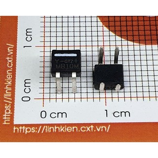 Mb10m diode cầu 1000v 0.5a dip-4
