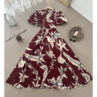 Đầm Cati lụa satin V388