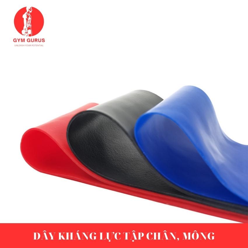 Dây kháng lực tập chân bóng đá gym mông aolikes miniband cao su GYM GURUS
