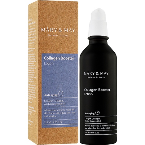 Sữa Dưỡng Ẩm Trẻ Hóa Da Mary & May Collagen Booster Lotion 120ml Marynmay Mary&May