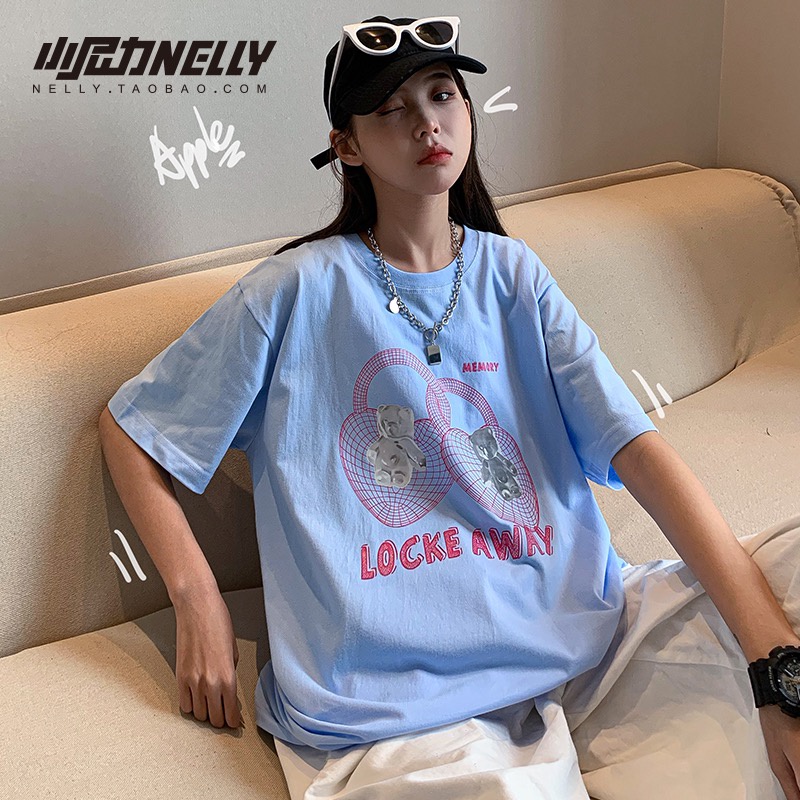 Áo thun Nelly Heybig cotton ngắn tay TS7384