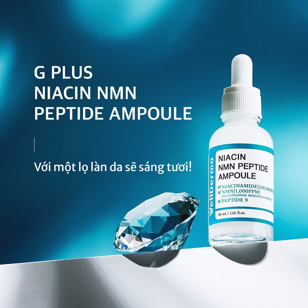 Tinh chất cô đặc WELLDERMA G Plus Niacin NMN Peptide