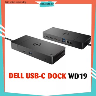 Bộ chuyển đổi Dell WD19 - Dell Dock WD19, WD19S with adapter 130w đến 180w mở rộng cổng kết nối cho Laptop Dell, HP