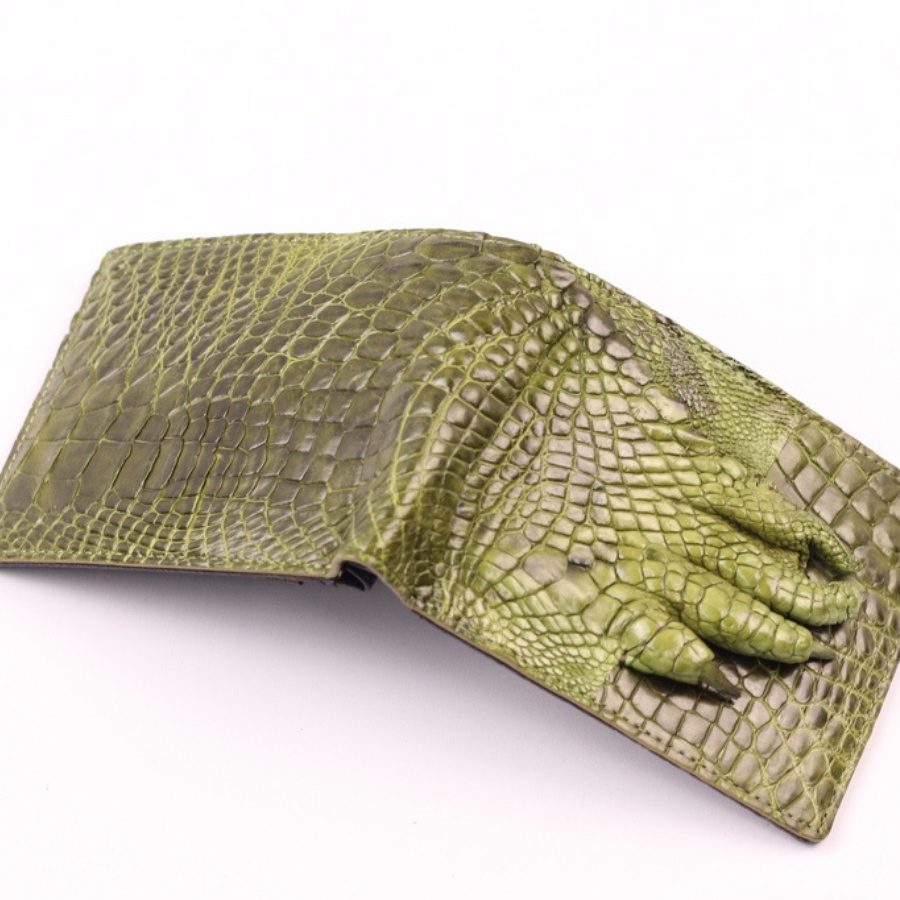 Ví Móng Da Cá Sấu 2DO LEATHER V23 Kích Thước  Quà Tặng Cho Người Thân, Sang Trọng, Cao Cấp, Siêu Bền