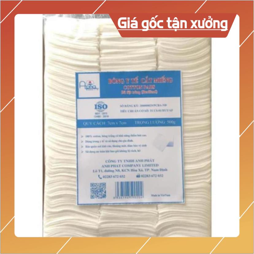 BÔNG CẮT MIẾNG  7cm x  7cm - Alpha