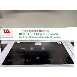 Bếp từ đôi bauer be 326ss -bếp từ inverter chính hãng, bảo hành 3 năm