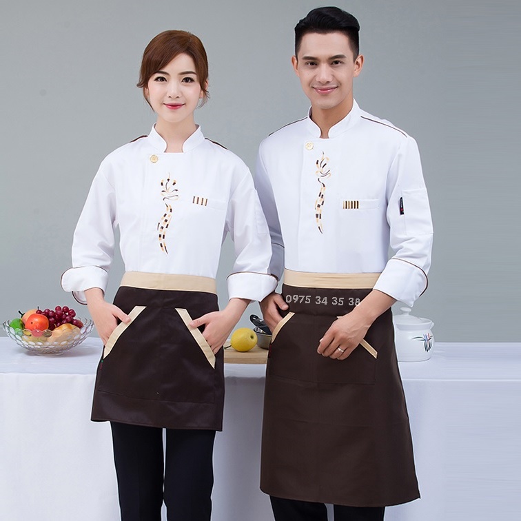 Áo đồng phục đầu bếp cho nhà hàng khách sạn