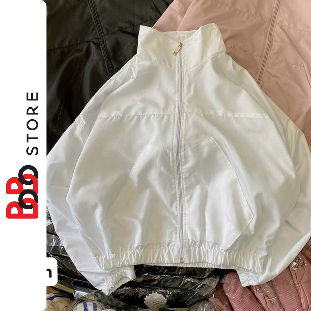 Áo khoác dù croptop dành cho nữ - BoBo Store