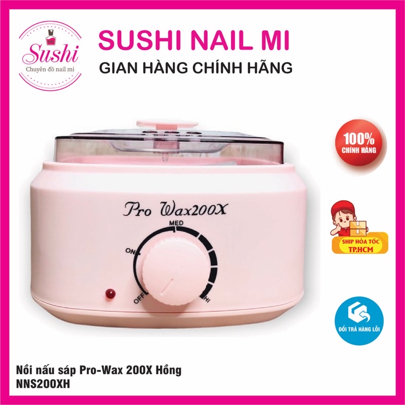 Nồi nấu sáp Pro-Wax 200 chuyên dụng cho các spa nail - Sushi nail mi