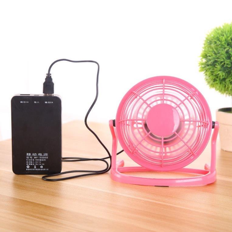 Quạt mini để bàn - Quạt Đầu Cắm USB Trực Tiếp Tiện Lợi Q-02