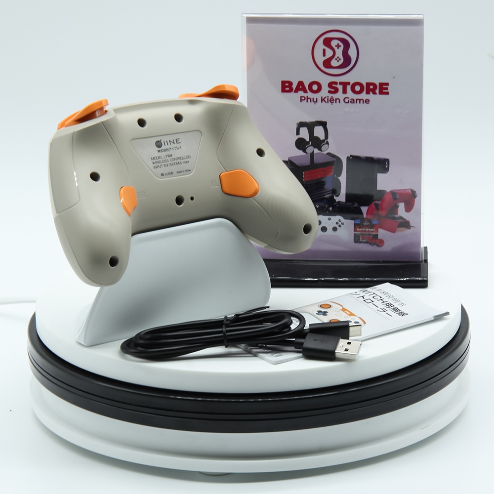 Tay Cầm chơi game chính hãng IINE Aurora cho Nintendo Switch Oled,V1,V2,Lite