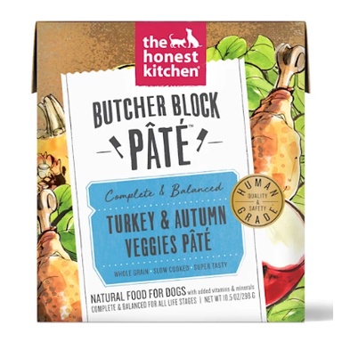 Pate The Honest Kitchen: Gà tây & rau củ mùa thu (298g)