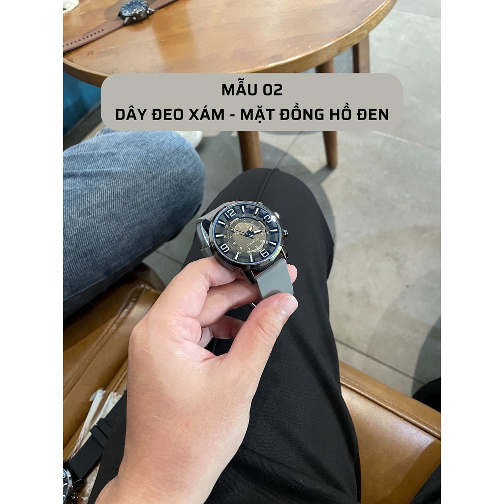 Đồng Hồ Nam DouKou, Phong Cách Cá Tính Basic Jewelry DH36, Kính Cường Lực