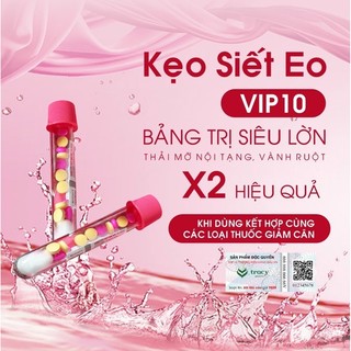 Kẹo siết eo xổ mỡ Thái Vip X10 đánh eo cực mạnh