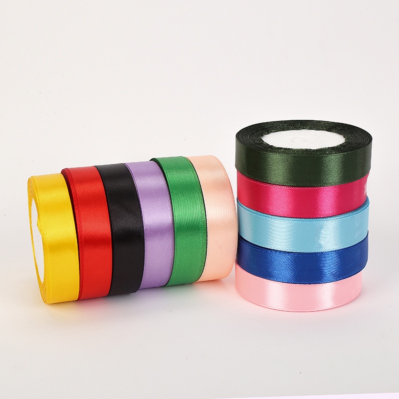 Ruy Băng Gói Quà 2cm, Phổ Thông - Ruy Băng Nhiều Màu TENAM, Ruy Băng Đẹp Cuộn 22M