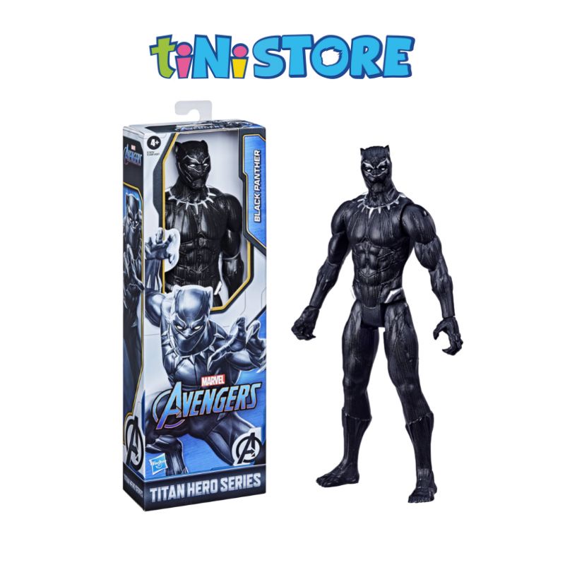 Đồ chơi siêu anh hùng Titan Black Panther 30 cm Avengers E7876