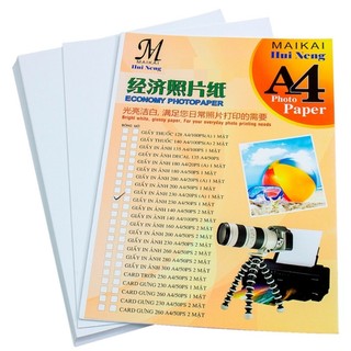 Giấy in ảnh a4 - 1 mặt
