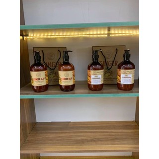 Cặp Dầu Gội Xả Gừng Ginger Olap 800ml x2