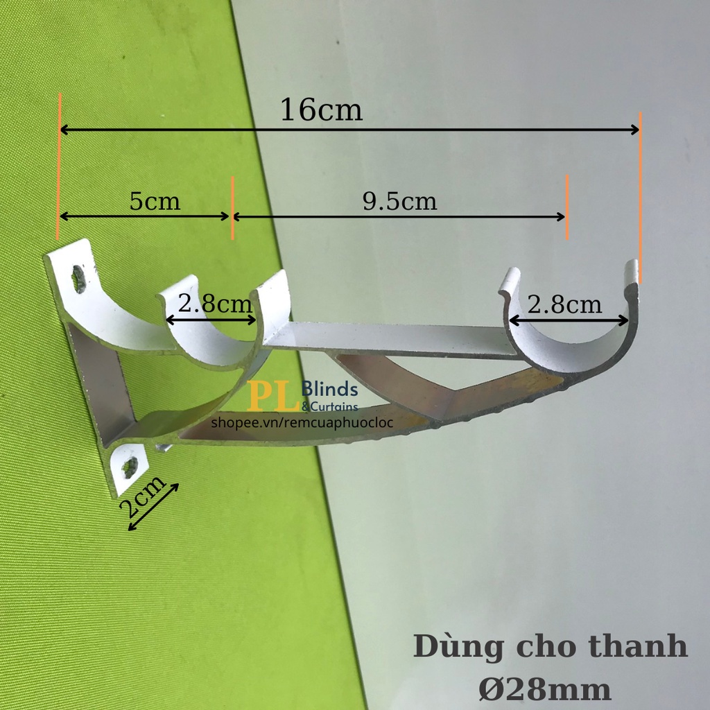 PHỤ KIỆN RÈM CỬA - Pát Treo Rèm - Chụp Đầu Thanh Treo - Núm Vén Rèm - Pát đỡ thanh treo rèm - Giá đỡ thanh treo rèm | BigBuy360 - bigbuy360.vn