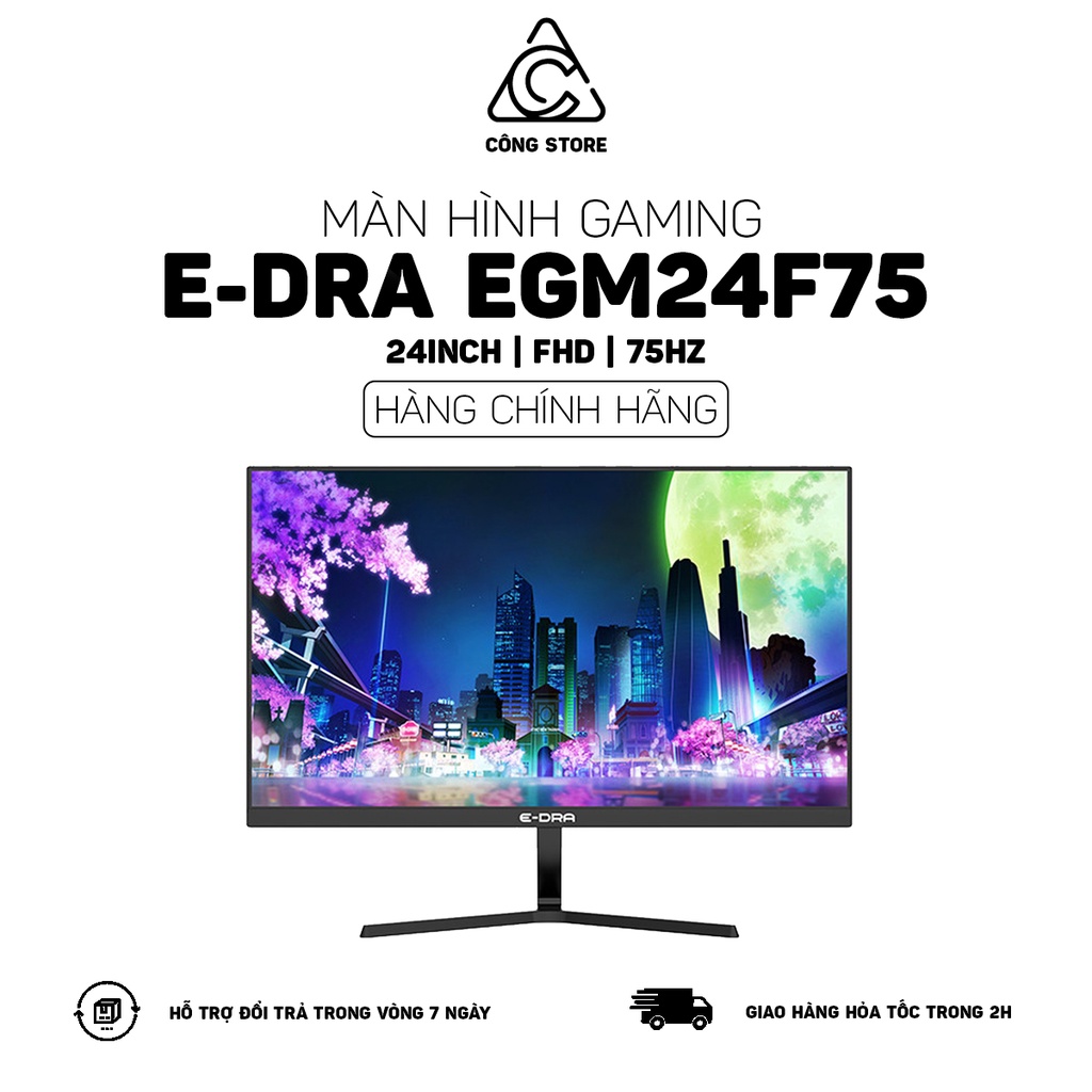 Màn hình Gaming E-DRA EGM24F75 24 inch FullHD 75hz | BigBuy360 - bigbuy360.vn