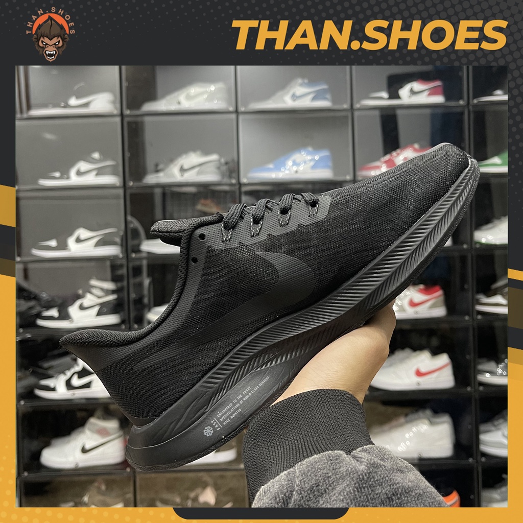 Giày Zoom X Pegasus 35 Turbo 2.0 All Black, Zoom X 35 full đen - Than.Shoes