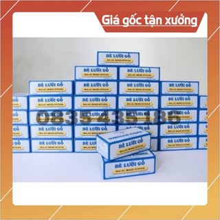 Que Đè Lưỡi Tiệt Trùng (Hộp 100 cái)