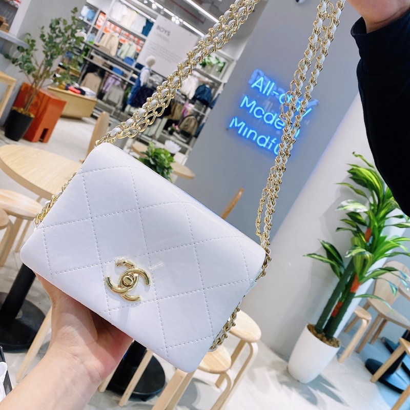 Túi Chanh Leo Dáng Vuông Super Chất Da Mềm