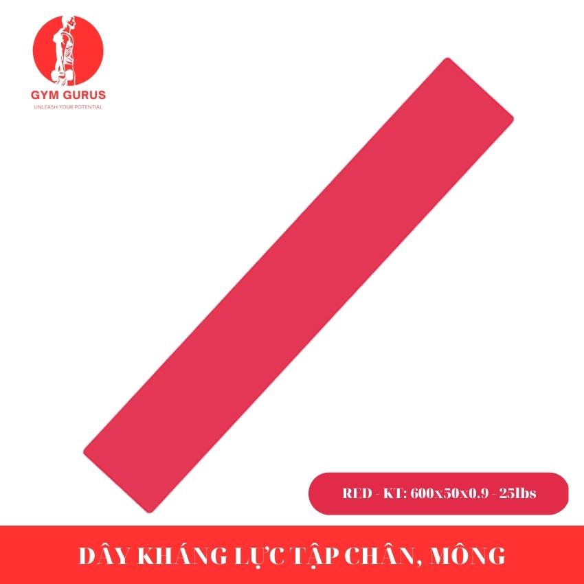 Dây kháng lực tập chân bóng đá gym mông aolikes miniband cao su GYM GURUS