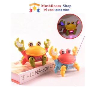 Đồ chơi cua bò có đèn phát nhạc mushroom