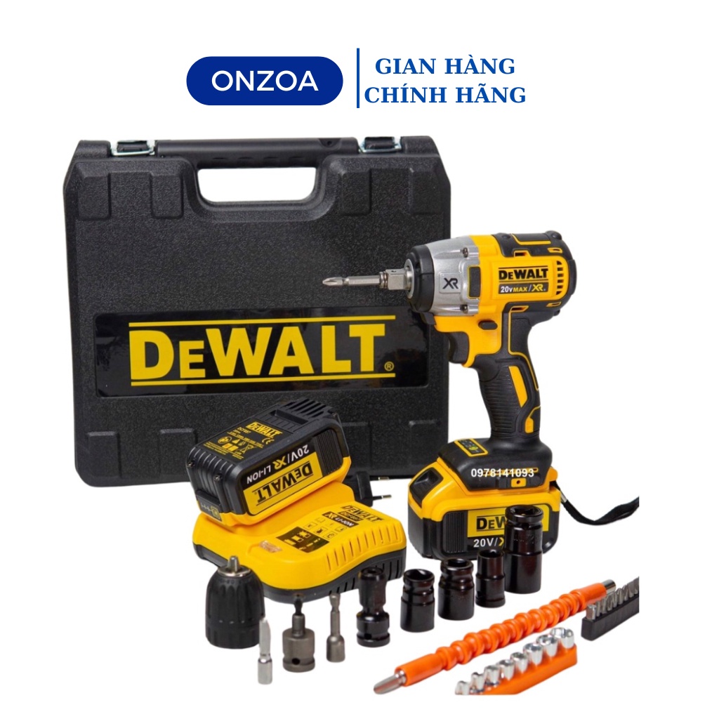 Máy siết bulong Dewalt DCF887 20v động cơ không chổi than