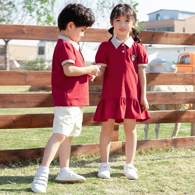 Đồ bộ bé trai/gái Familylove kids - Đồ bé trai/gái có cổ Logo B xinh xắn đáng yêu cho bé