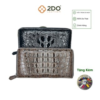 Ví 1 kéo TQ 2DO LEATHER V03 Kích Thước (19x10x2) Quà Tặng Cho Người Thân, Sang Trọng, Cao Cấp, Siêu Bền