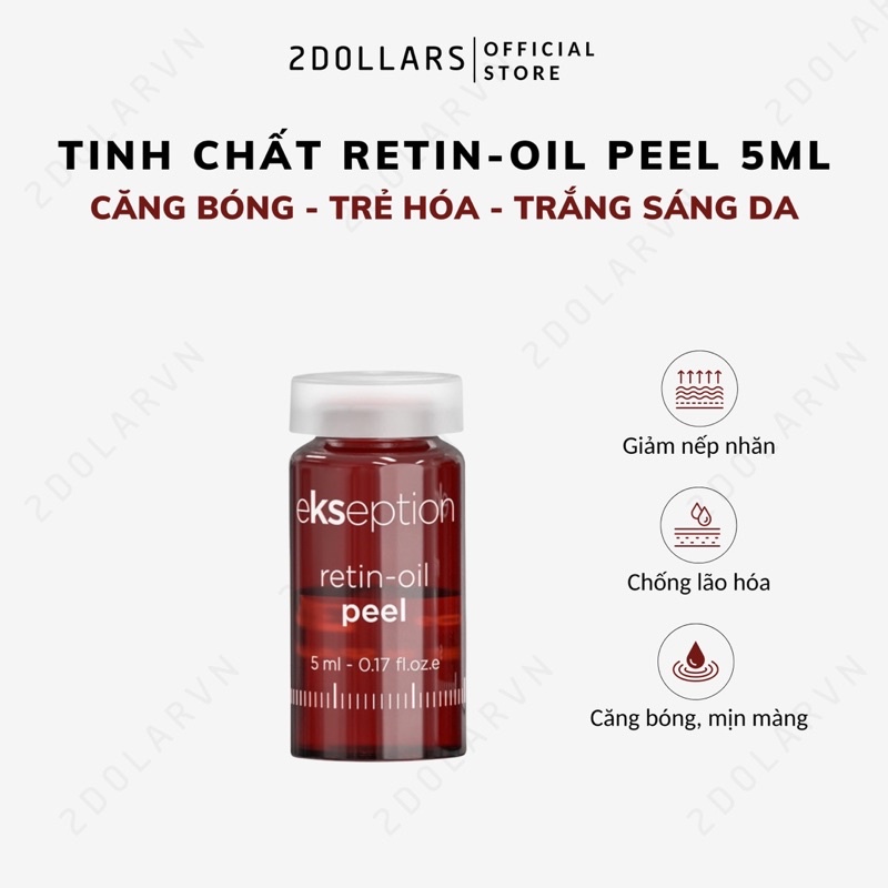 Tinh Chất Peel Da Retin-oil Trẻ Hoá, Căng Bóng, Trắng Sáng Da