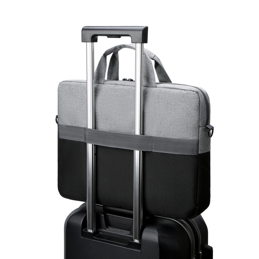 Túi laptop đeo vai 15.6 inch B1074 NASI Store cao cấp mẫu đẹp thời trang cặp xách đựng máy tính nam nữ chống sốc